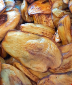 بادمجان سرخ شده اسلایسی