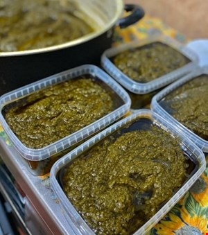 سبزی ترش واش سرخ شده