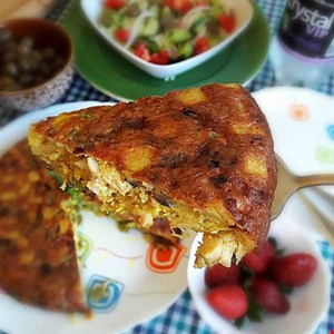 کوکو مرغ ( چغرتمه ) نیمه آماده